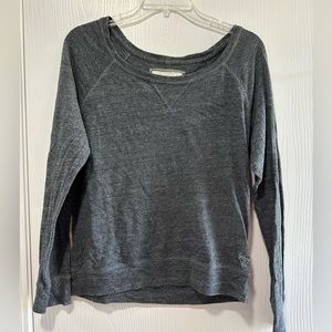 Abercrombie and fitch dark grey long sleeve shirt size medium - great condition